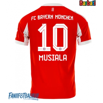 Bayern Munich Jamal Musiala #10 Tricou Fotbal Replică 2025-26 Barbati Acasa